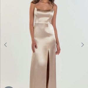 Jenny Yoo Chase Latte Dress